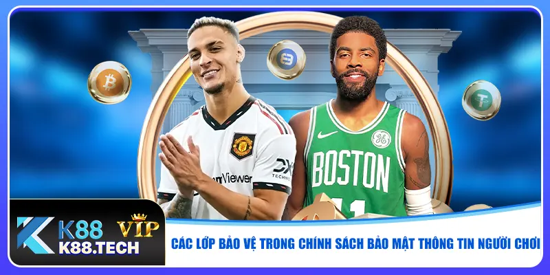 Các lớp bảo vệ trong chính sách bảo mật thông tin người chơi