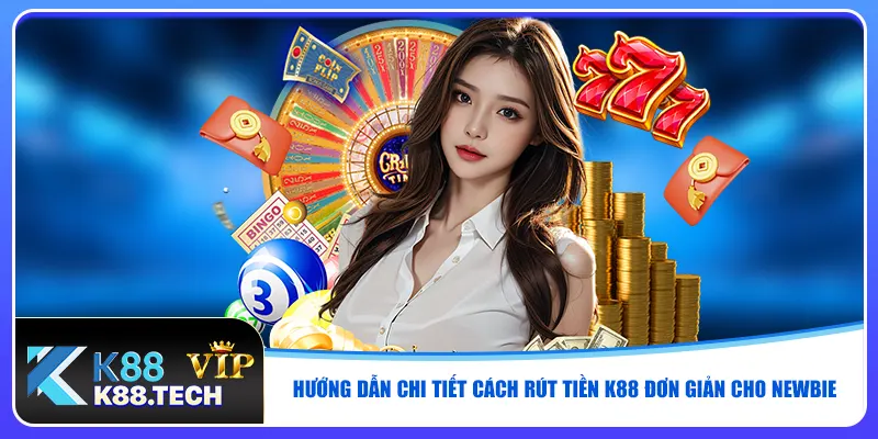 Hướng dẫn chi tiết cách rút tiền K88 đơn giản cho newbie